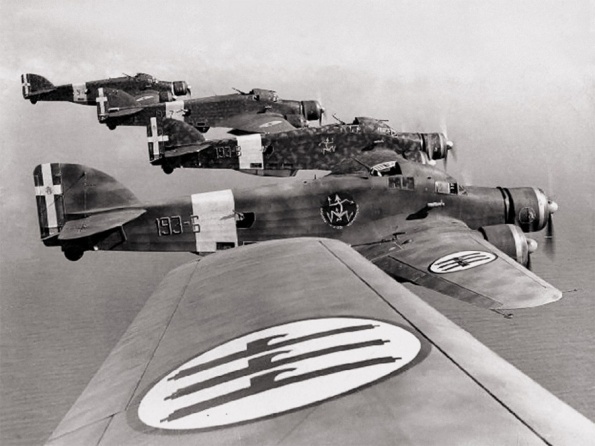 Bombardeiros italianos 303  sobre a África